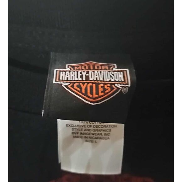 Harley Davidson Orlando T-shirt Size L - Picture 3 of 3